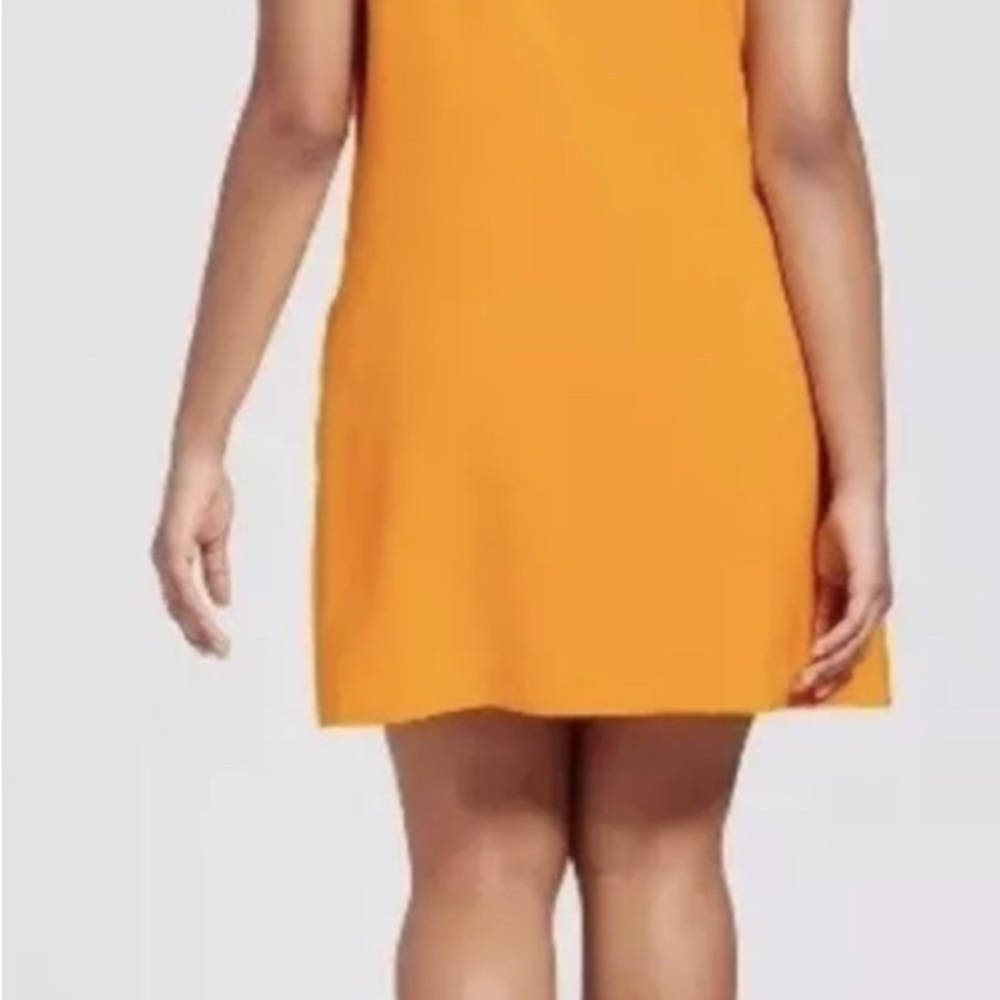 Victoria Beckham Marigold Tulips Mod Shift Dress for target S7